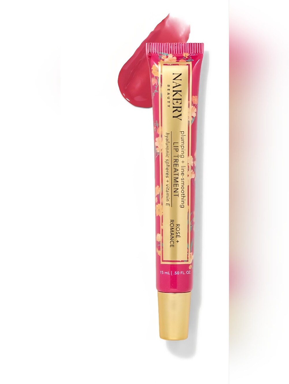 Nakery Beauty Rose + Romance Plumping Lip Treatment — Pink